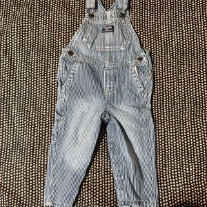 OshKosh Hickory Stripe Overalls